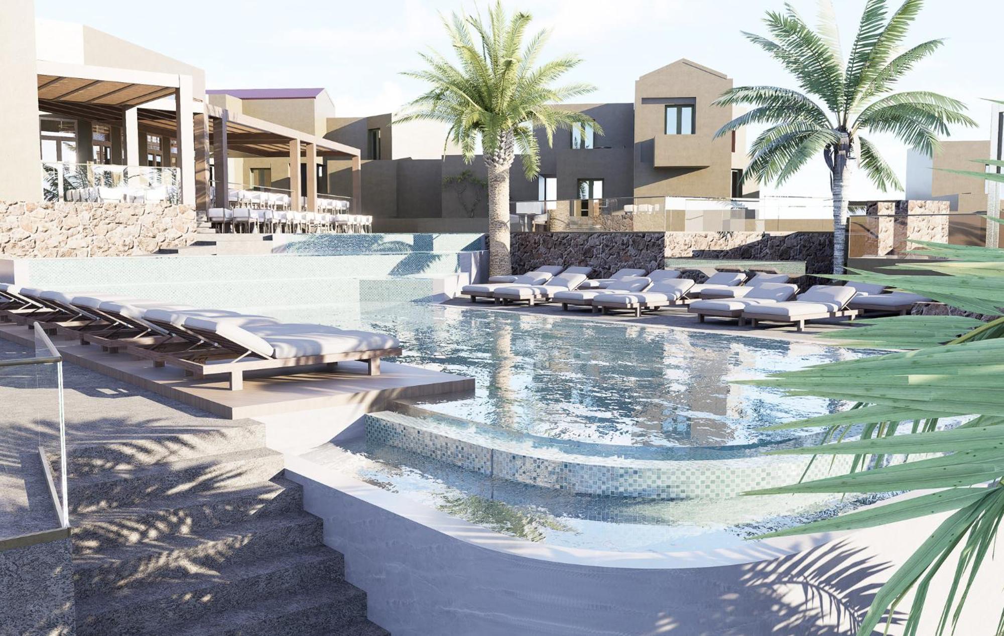 הרסוניסוס Galaxy Suites Boutique Resort מראה חיצוני תמונה