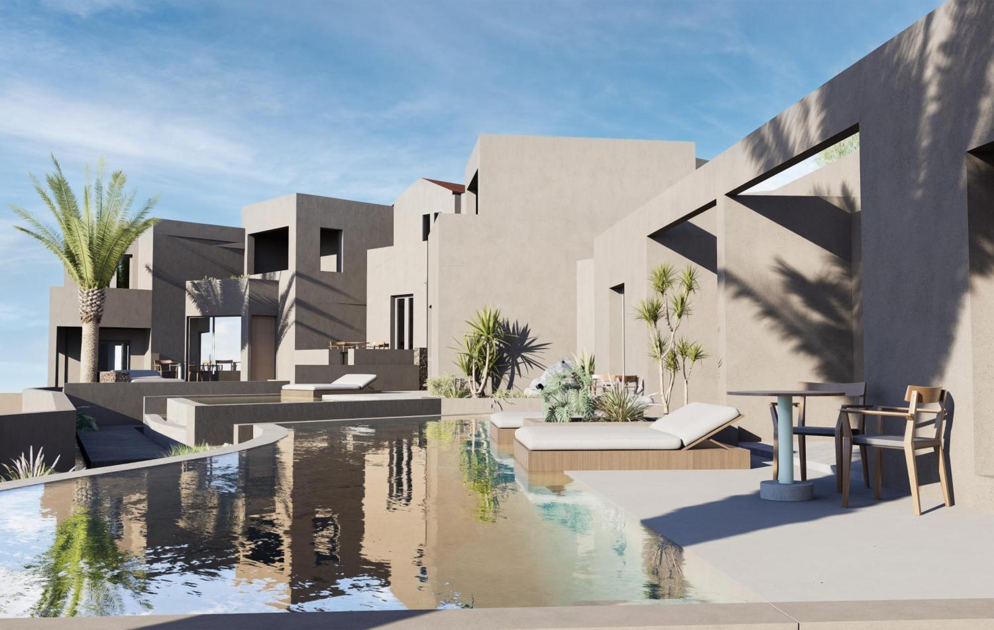 הרסוניסוס Galaxy Suites Boutique Resort מראה חיצוני תמונה